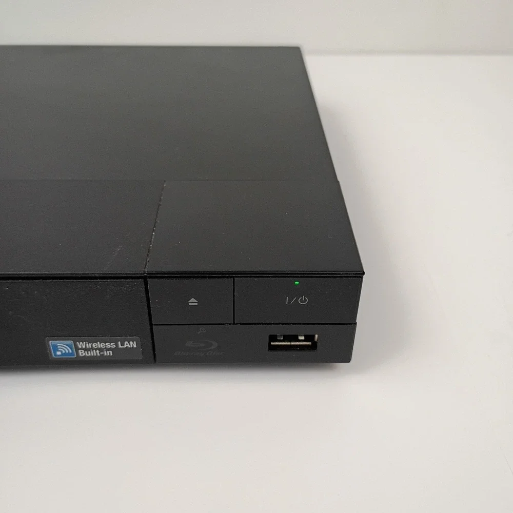 Sony BDP-BX350 Blu-ray Disc/DVD Player + Power Adapter and HDMI Cord - Tested